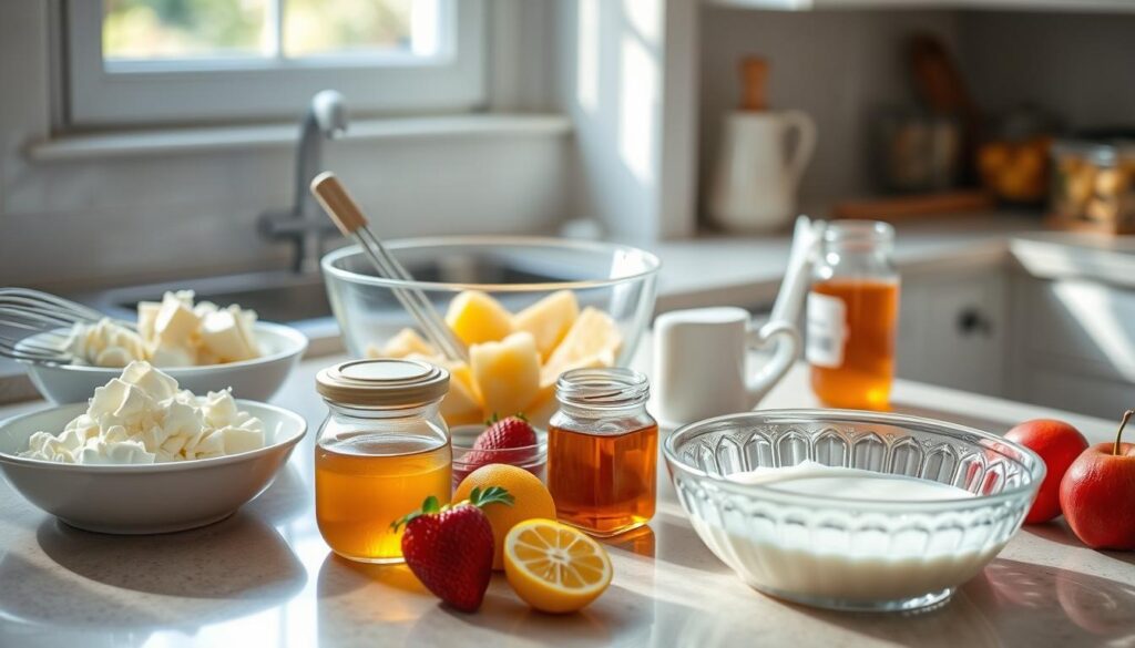 Cottage Cheese Mousse Preparation Steps