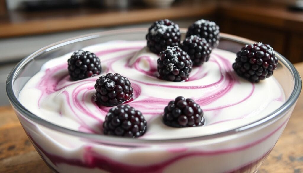 Homemade Blackberry Cheesecake Filling