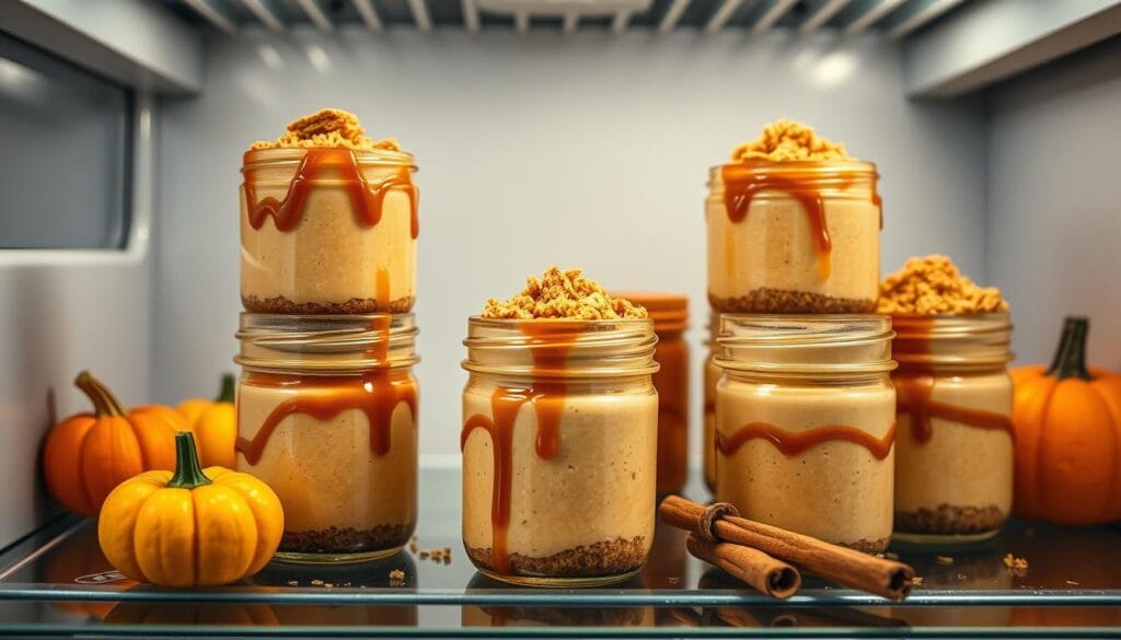 Homemade Pumpkin Cheesecake Storage