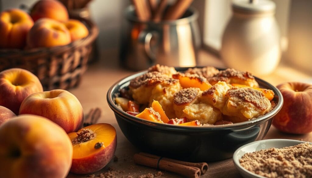 Southern Style Peach Cobbler Flavor Enhancements