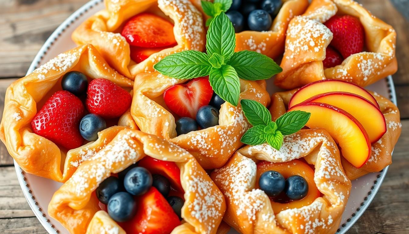 puff pastry desserts with fruit