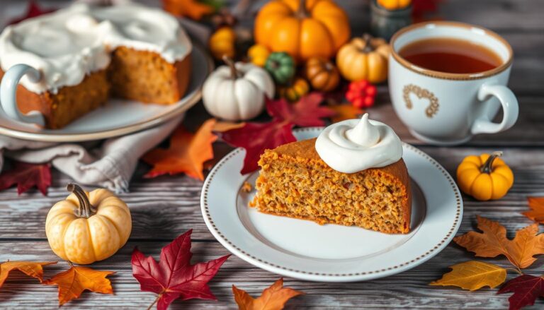 pumpkin puree and cake mix