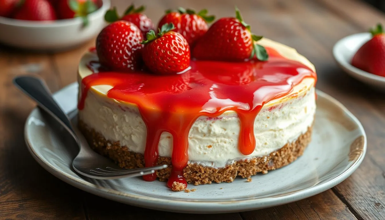 strawberry cheesecake