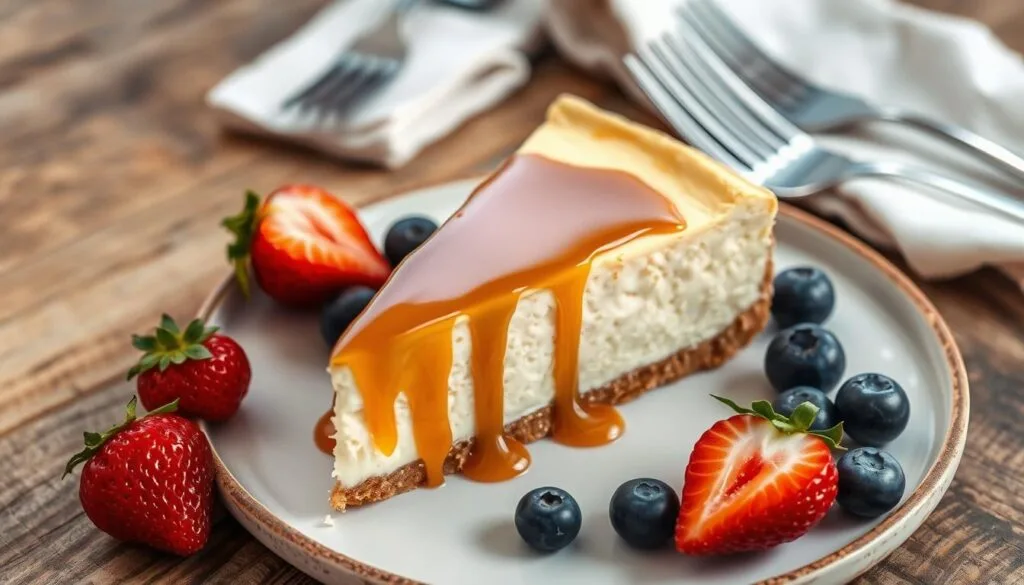 Caramel Cheesecake Serving Tips