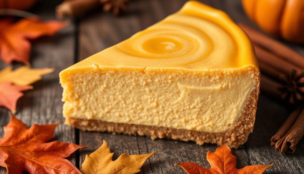 Creamy Sweet Potato Cheesecake Texture