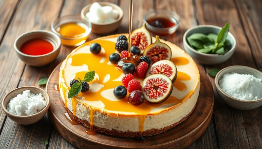 Healthy Cheesecake Natural Sweeteners