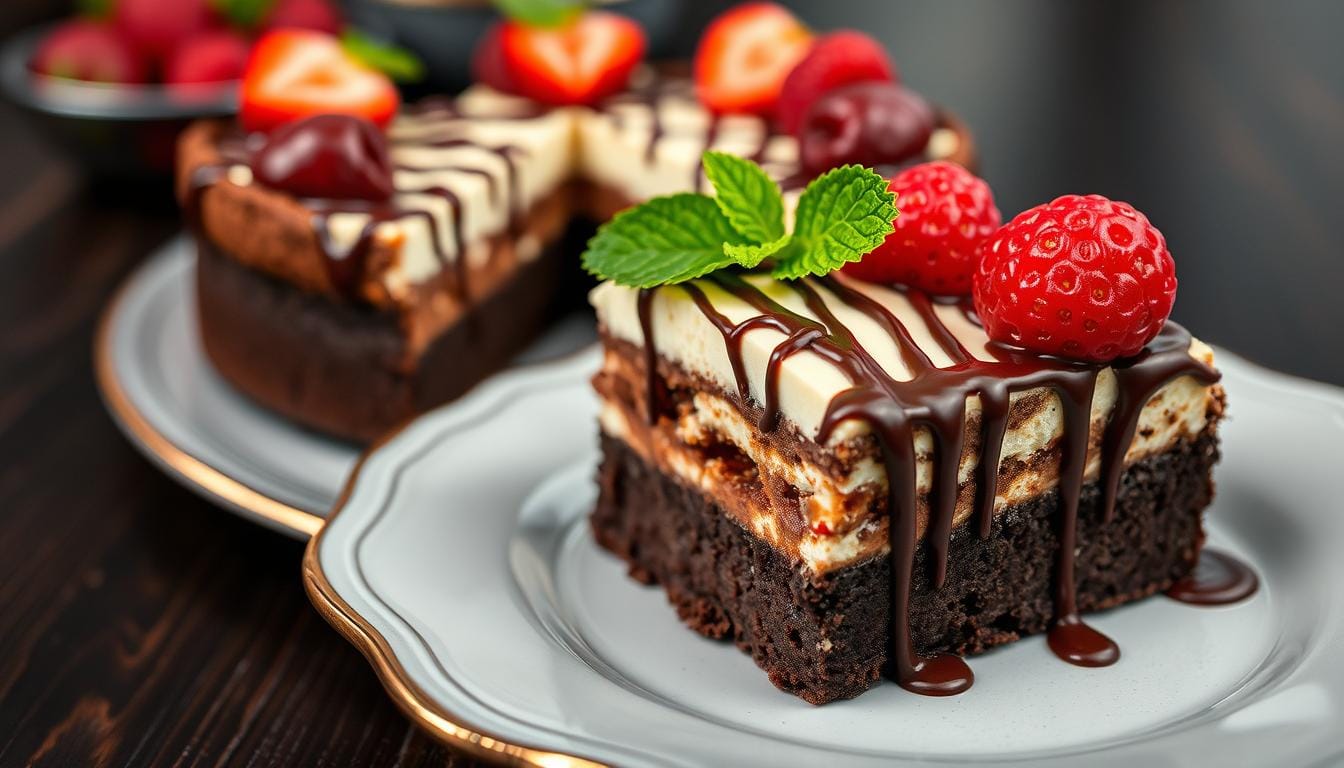 brownie cheesecake recipe