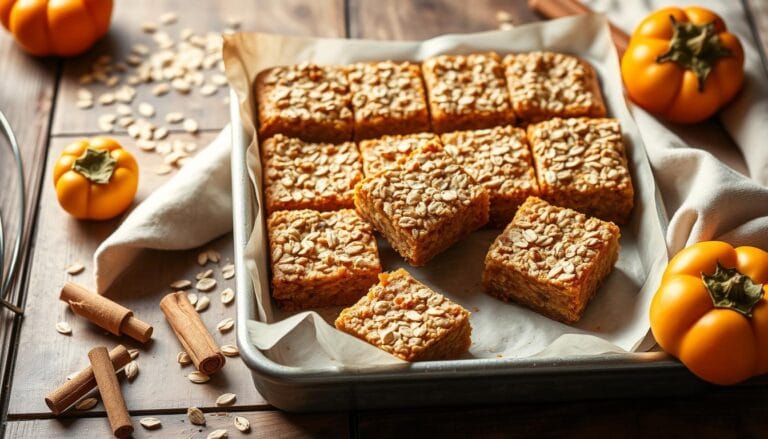 persimmon bars with oatmeal topping recipe